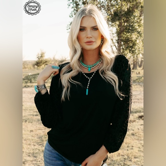 Leopard Nights Top - Picture 3 of 5